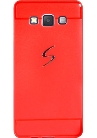 Samsung Galaxy A7 (A700) - Luster Silikon Arka Kapak-Kilif 381787131