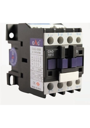 Oag D2510 11 kW AC 25 Amper D Tipi Kontaktör