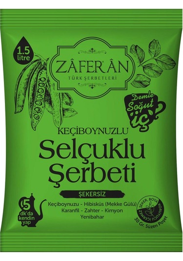 Zaferan Selçuklu Şerbeti 30 G