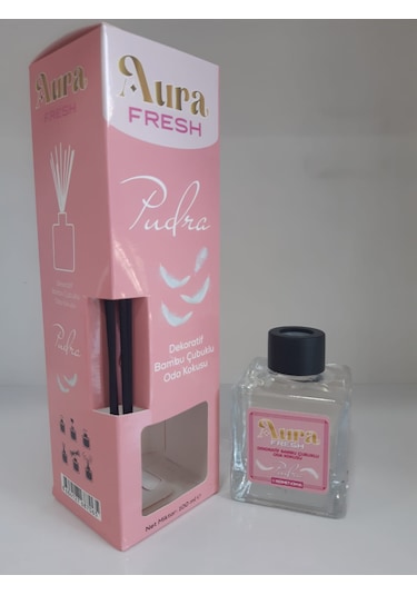 Aura Fresh Pudra Bambu Çubuklu Oda Kokusu 100 ML