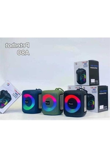 Besthome1 Su Geçirmez Bluetooth Hoparlör - 5.2 Bt, 8w Bass, Rgb Işık