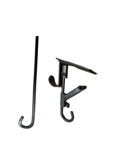 Suntek Yılbaşı Çorabı Askısı Metal Dekoru Şömine Şöminesi Tatili 22x4,5x6,3 Cm