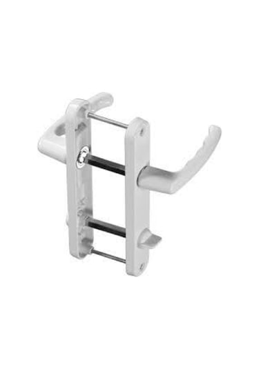 Norm Pvc Plastik Yaylı Wc Kapı Kolu Demirli