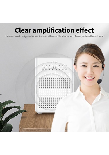 Xindoker Aigo Sp-1 Mini Taşınabilir Hoparlör: Bluetooth 5.0, Uzun Pil Ömrü, Type-c Şarj, Beyaz Renk