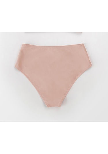 Angelsin Yüksek Bel Bikini Altı Pembe