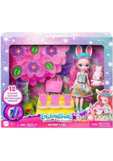 Enchantimals Bestie Reveal Breebunny&twist Hlk83 Hlk85 Lisanslı Ürün