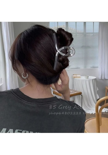 Okavango Kadın Şeffaf Fiyonk Mandal Toka Çok Renkli