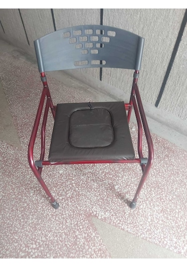 Medikaltec Klozet Yükseltici Hasta Tuvalet Sandalyesi Derili