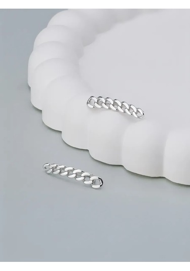 Lucente 925 Ayar Gümüşten Klavye Küpeleri 296023360 Diğer