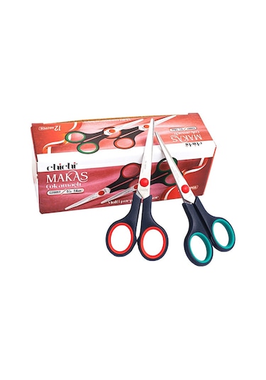 Plastik Saplı Çok Amaçlı Makas 5-1/2 İnç 14cm / C2005T