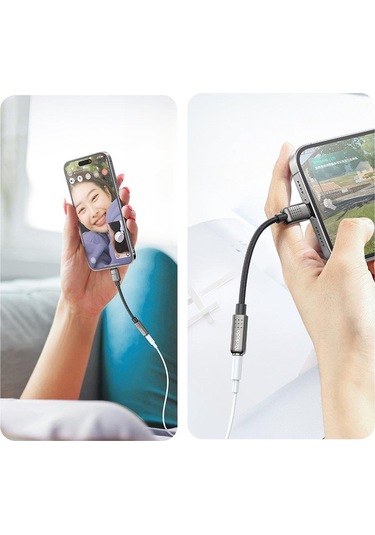 Mcdodo Ca-5010 Lightning To Dc 3.5mm Dönüştürücü Ses Kablosu