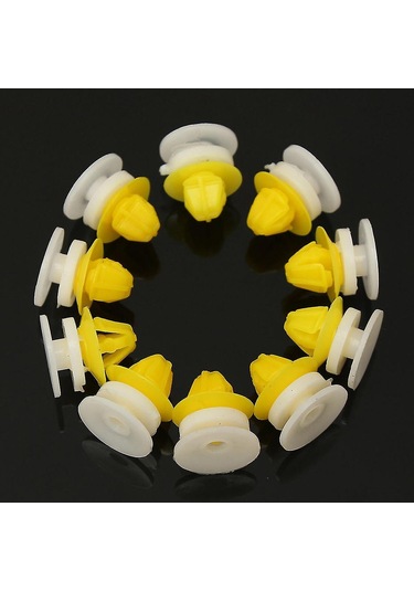 Fosenze Range Rover Lr2 Lr3 Lr4 Freelander Spor Dış Kapı Jant Çemberi Moulding Ekstansiyonu Nilon Tutucu Klip 10 Adet