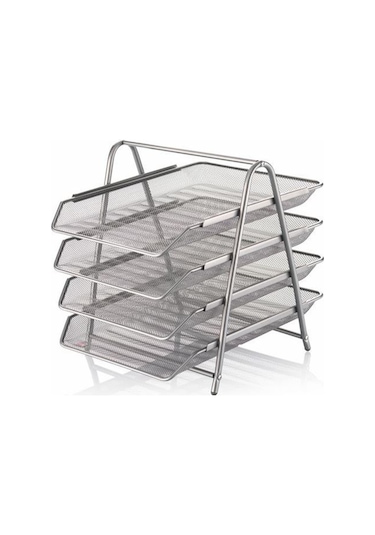 Cassa 4 Lü Metal File Evrak Rafı 8934