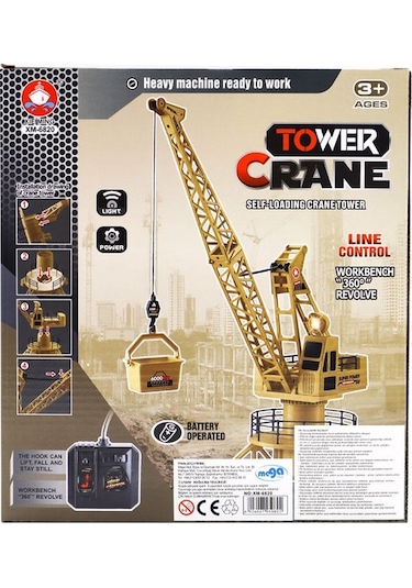 Mega Işıklı Kule Vinç Kablo Kumandalı