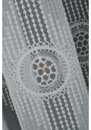 8p9553 - 12p9553 Tül Perde V-fikse Ekru