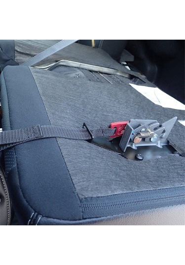 Teltree Ford F-150 2009-18 , F-250/f-350 2017-19 Arka Koltuk Serbestleştirme Kiti: Kırmızı Anodize Kilit Ve Nylon Kayış İle Kolay Erişim