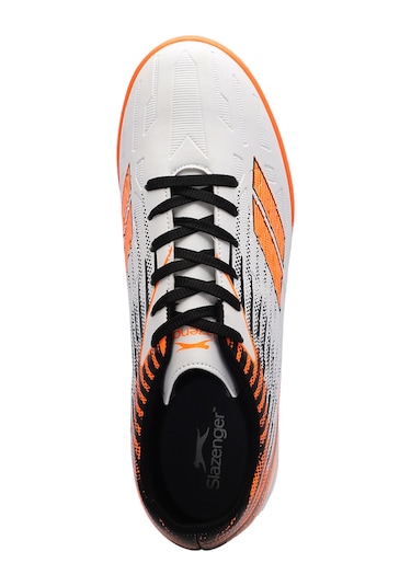 Slazenger CAMBLY HS Erkek Çocuk Halı Saha Beyaz / Turuncu Futbol Ayakkabısı