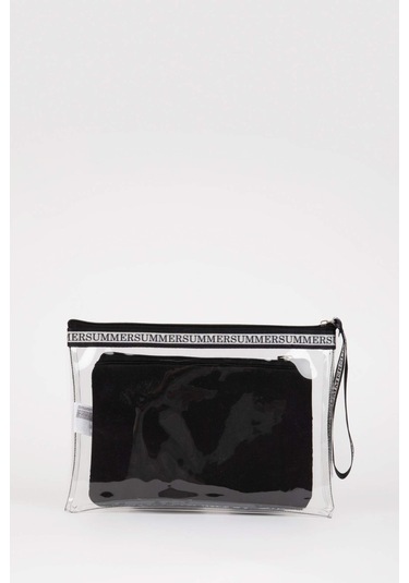 DeFacto Kadın Plaj Çantası B9089AXNSBK27 Siyah