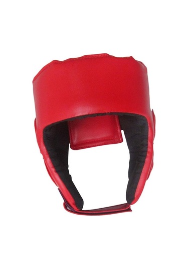 Mufunye Kırmızı Çocuklar İçin Spor Muhafaza Başlığı - Dövüş Antremanı Ve Yarışma Koruması Kırmızı