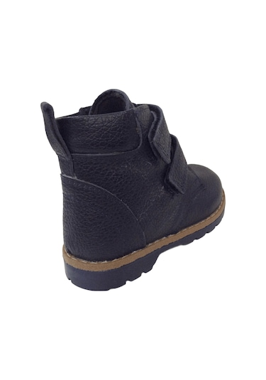 Ortopedikal 1001 Ridente K.lacivert-kırmızı Bebe Erkek Çocuk Bot % 100 Deri Cırtlı K.lacivert