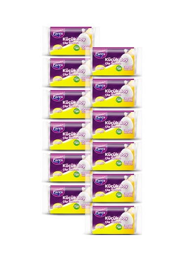 Güçlü Çöp Torbası Küçük Boy 30'lu 40 X 50 Cm 12 Paket