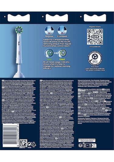 Oral-B Pro Cross Action Diş Fırçası Yedek Başlığı 9'lu
