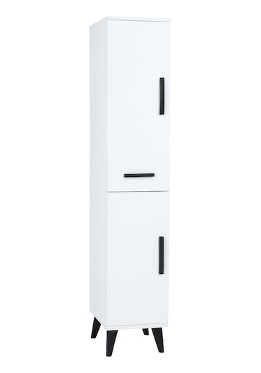 Alesta Life 2 Kapaklı Çekmeceli Banyo Dolabı Beyaz