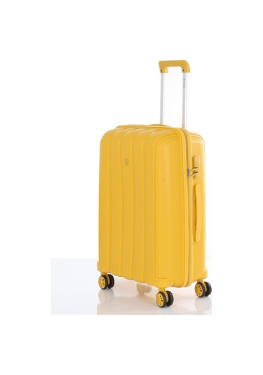 Mçs V305 Polipropilen Orta Boy Valiz 65 CM - Sarı S18Y10003365 00012 Sarı