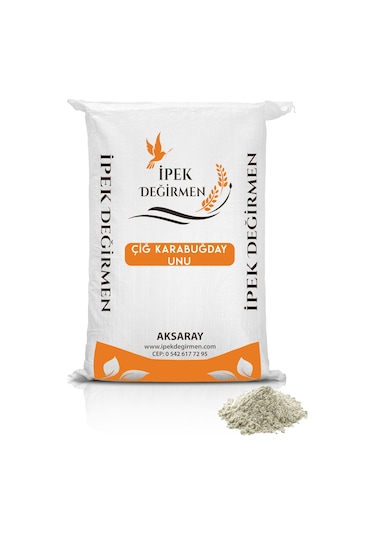 İpek Değirmen Doğal Katkısız Glutensiz Çiğ Karabuğday Unu 500 G