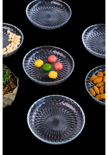 Tabak Evi Aden Kahvaltılık Eğimli Cam Kase 12cm 6 Lı 2493 Diğer