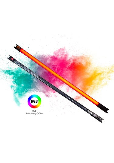 Gdx Tb-100 Rgb 45w Youtube Canlı Yayın Arka Plan Renkli Dolgu Işı