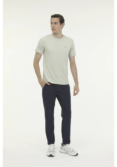 Lumberjack 4M M-Ct110 Bsc C Nk Erkek Kısa Kollu Tişört M-Ct110 Yeşil 001