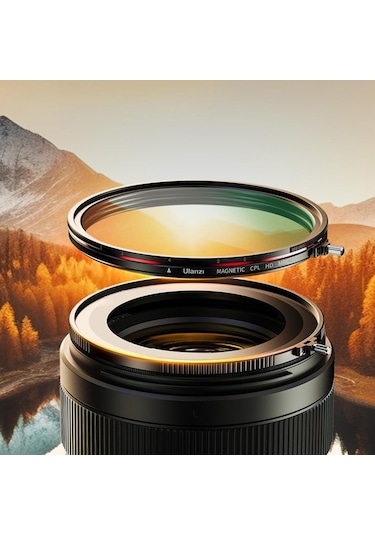 Ulanzi Mf01 77mm Manyetik Filtre Adaptör Halkası