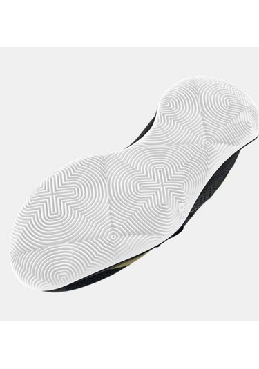 Under Armour Erkek Logo Detaylı Hafif Esneyebilen Bağcıklı Siyah1 Basketbol Ayakkabısı 3026634-001 Siyah - Altın