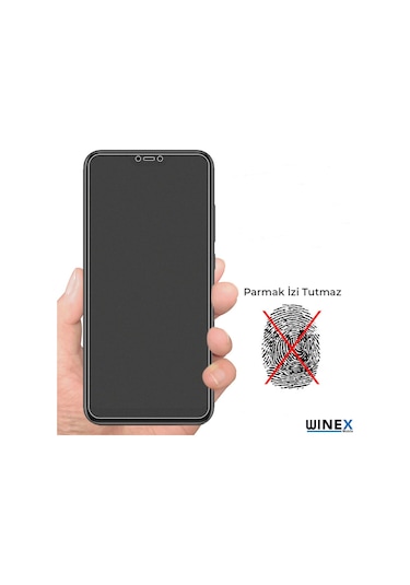 Xiaomi Mi Note 10 Lite Ön Darbe Emici Hd Mat Koruyucu Kaplama
