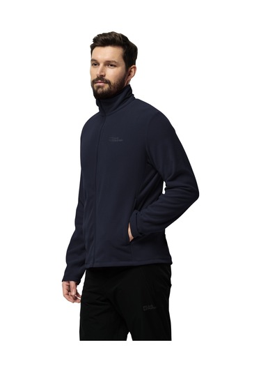 Jack Wolfskın Jack Wolfskin Taunus Fz M Erkek Polar Ceket Gece Mavisi 1010 Lacivert