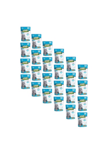 Jungle Pouch Gravy Soslu Somonlu Yaş Yetişkin Kedi Maması 24 x 100 G