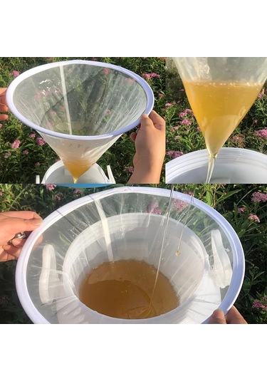 Dashanshop 5 Adet Ultra İnce Nylon Bal, Şarap, Süzme Torbası 35x40 Cm Mutfak Ve Arıcılık İçin