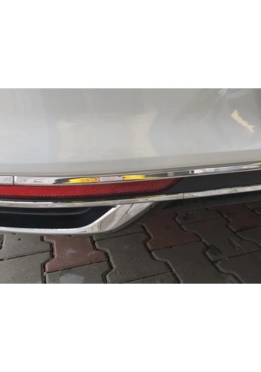 Vw Passat B8.5 Krom Difüzör Egzoz Çerçeve 2 Prç P.çelik 2019 Üstü