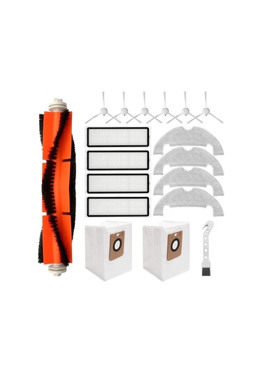 Xiaaokeji Dreame Elektrikli Süpürge Aksesuarları, Silindir Fırça, Filtreler, Yan Fırçalar