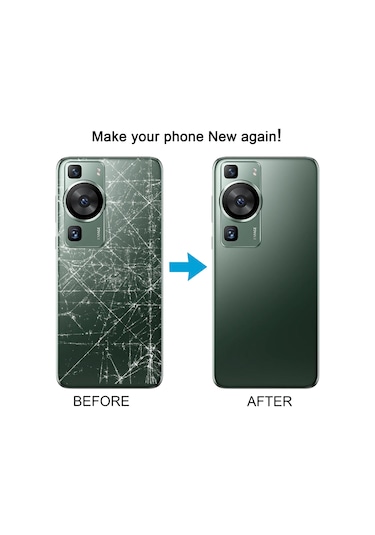 Huawei P60 Pro Arka Kapak İçin Siyah