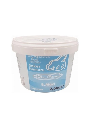 Dr Paste Şeker Hamuru  2,5 kg - Bebek Mavi