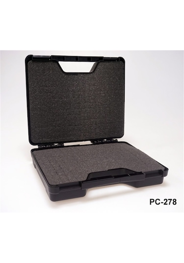 PC-278 Siyah - Perforeli Sünger ve Plastik Çanta 275 x 230 x 81 m