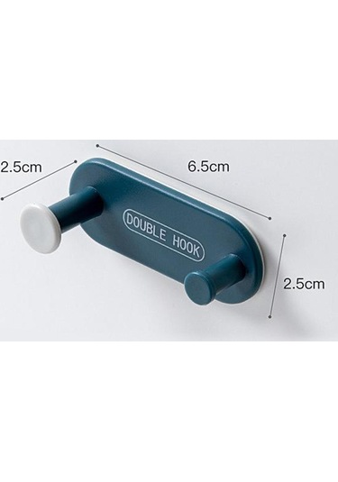 Suntek Kendinden Yapışkanlı Duvar Tuşlar Ofis Koridor Kancası Sarı 4 Adet Çok Renkli
