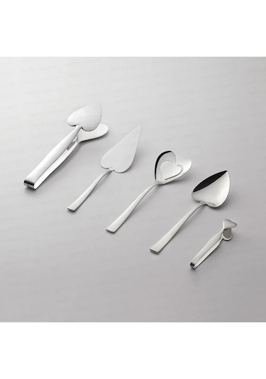 Nehir Can & Canan 5 Parça Paslanmaz Çelik Servis Takımı