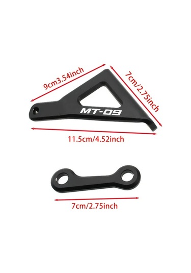Dashanshop Yamaha Mt09 2024 2025 Motorcycle Footrest Bracket Aluminum Alloy Off Road Mt 09 Logo