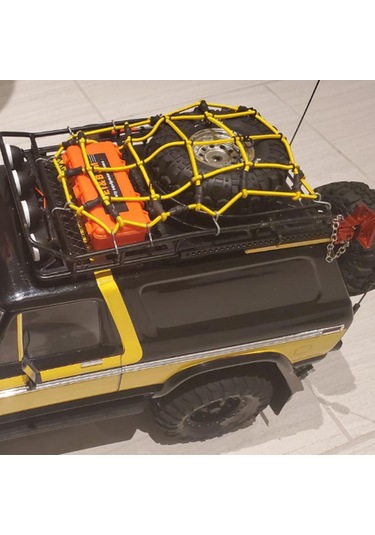 Tenfowee 1/10 Ölçekli Araçlar İçin Abs Simülasyonlu Bagaj Seti - Trax4, Axial Scx10 90046/90047, Rr10 Uyumlu 3'lü Dekoratif Kutular