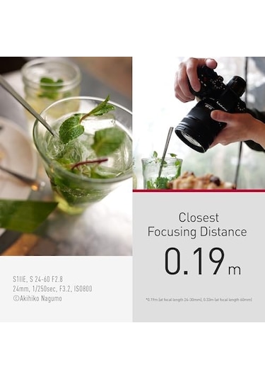 Panasonic Lumix S 24-60mm F/2.8 Lens L-mount S-e2460e