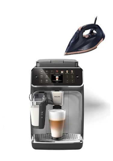 Philips EP4446/70 Kahve Espresso Makinesi Ve DST7510/80-PRM Ütü