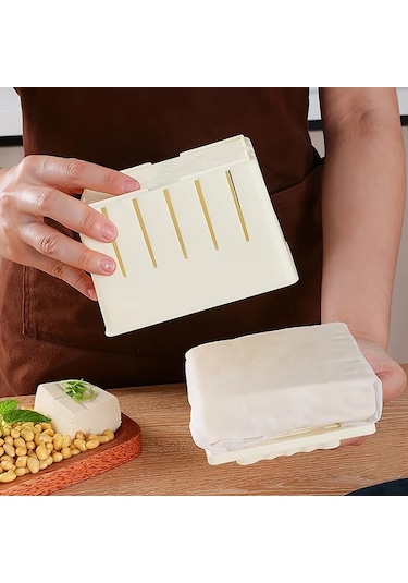 Willowhaven Beyaz Peynir Presi, Yoğurt Süzgeci, Tofu Presi, Su-tofu Makinesi, Mutfak Aletleri Beyaz